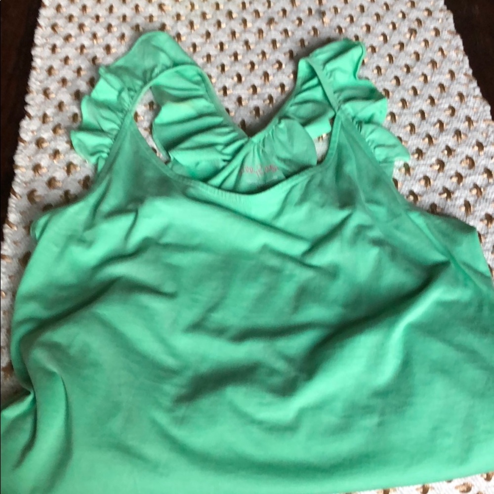 Lilly Pulitzer ruffle top